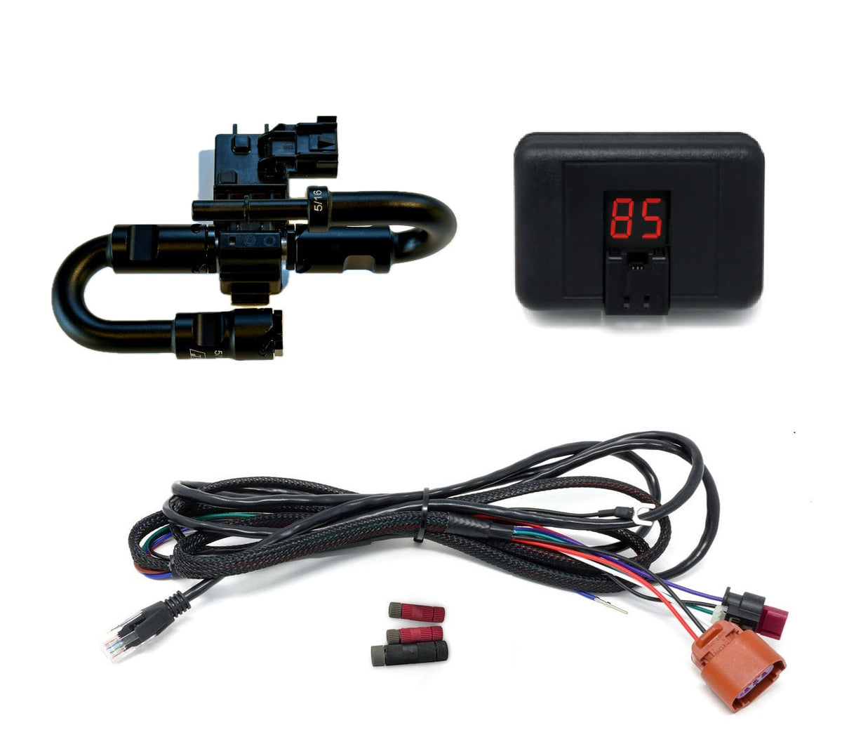 Universal LED Flex Fuel Kit with BMS CANflex ECA for JB4, CANbus, Bluetooth, & E85 Integration