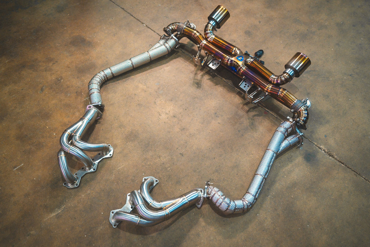 Valvetronic Valved Sport Exhaust System for Porsche 718 Cayman GT4 / GTS / Boxster Spyder