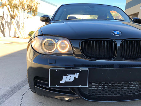 Phoenix Racing No Drill Tow Hook Front License Plate Holder