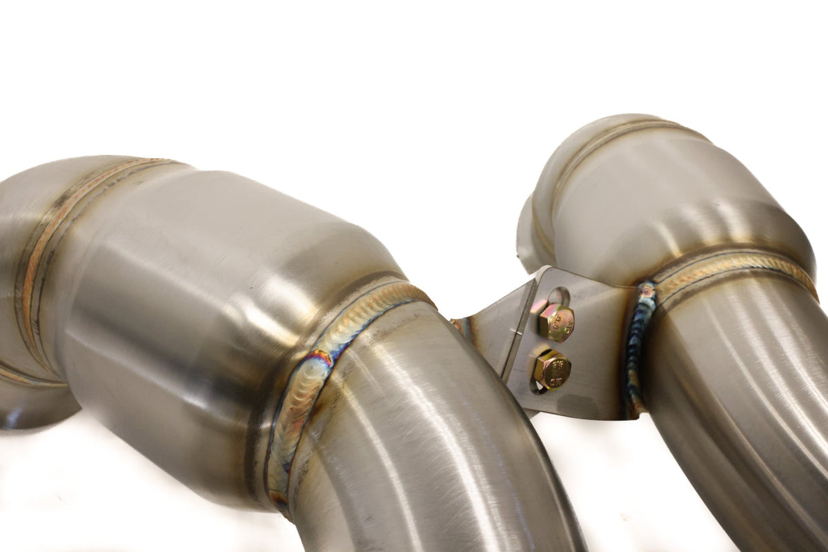 AMG GT 3.5" CATTED DOWNPIPES - C190 GT/GTS/GTC/GTR M178