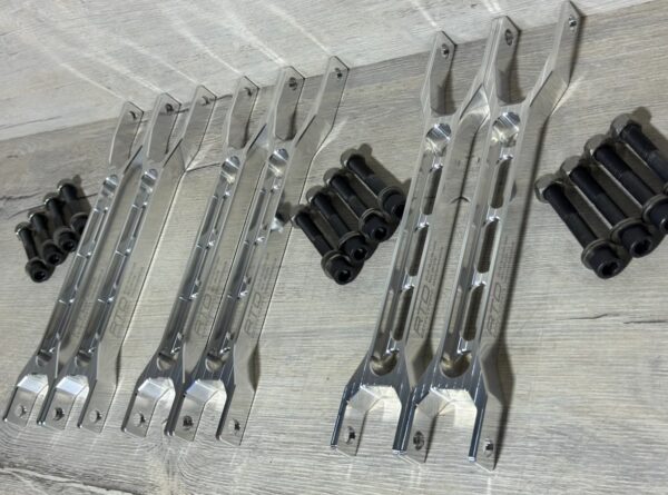 RTD Motorsports E8X – E9X ULTRA-LIGHT Billet Aluminum Rear Trailing Arm Set