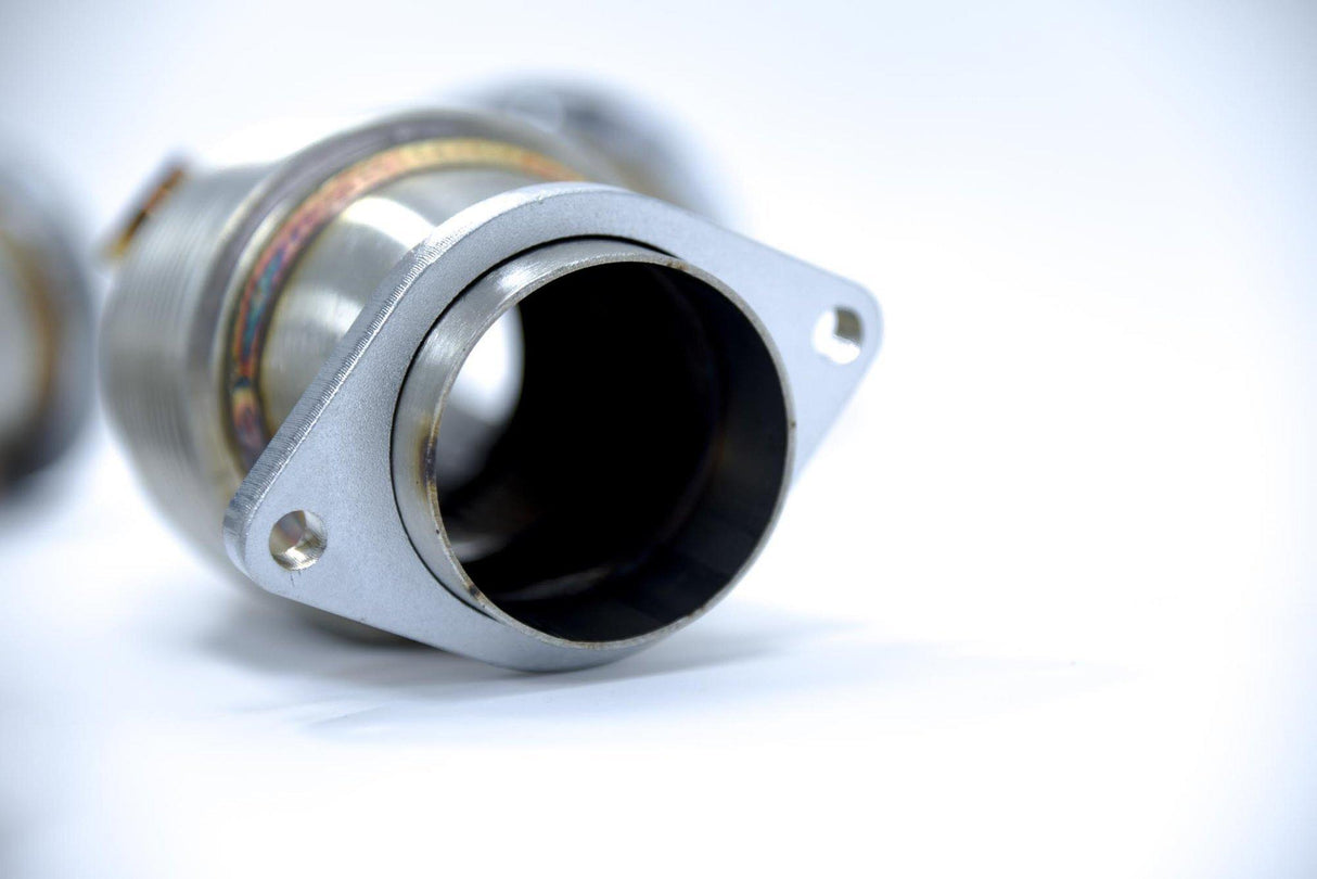 F8X S55 Downpipes
