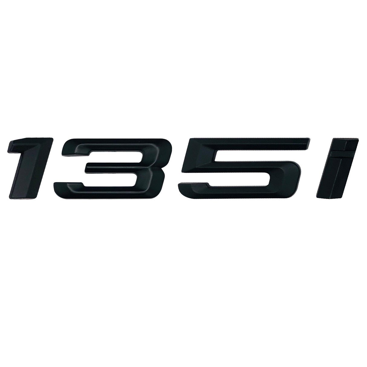 BMW Black Trunk Badge