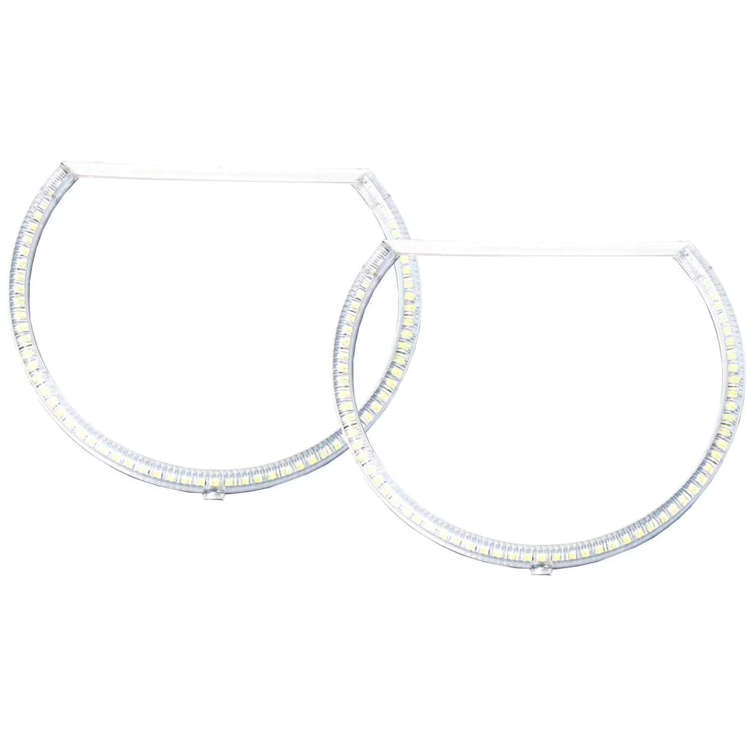 Switchback Dual-Color White/Amber 336-SMD LED Angel Eyes Halo Rings Kit For BMW E36 E46 3 Series E39 5 Series E38 7 Series w/ Adaptive HID Headlight