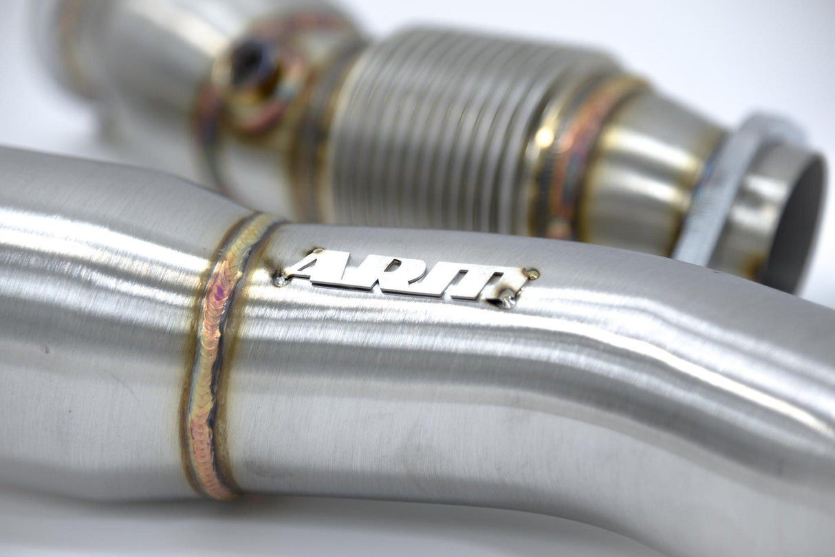 F8X S55 Downpipes