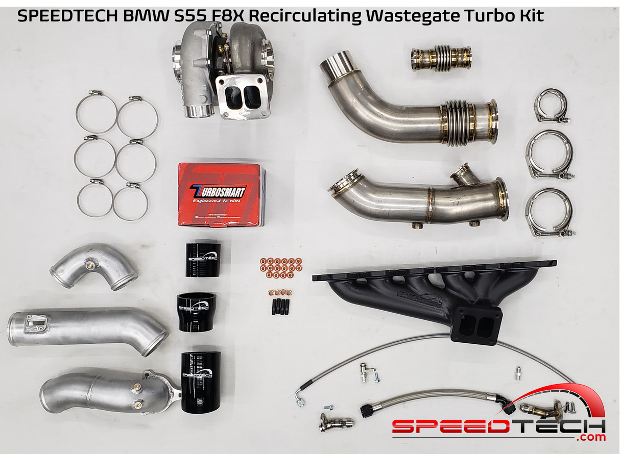 SPEEDTECH B58 F2X/F3X NO TURBO RECIRCULATING WASTEGATE KIT
