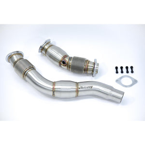F8X S55 Downpipes