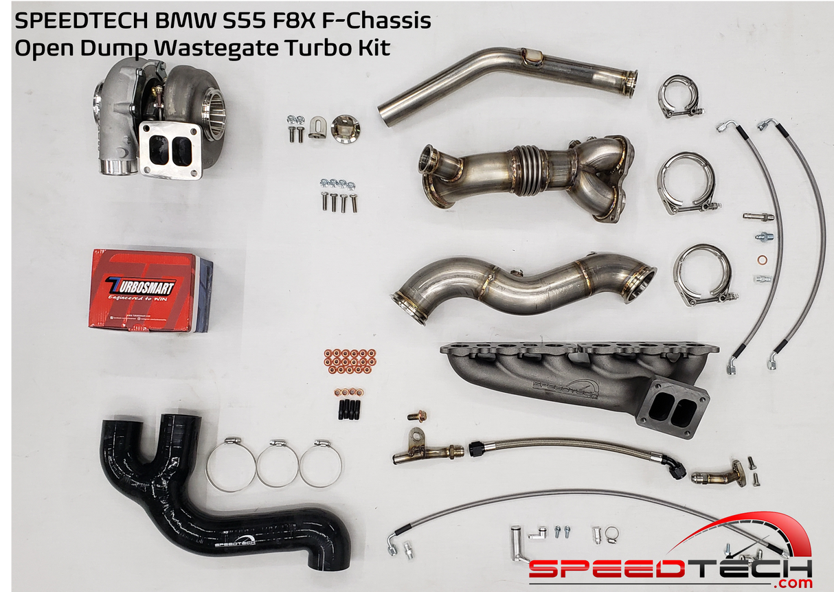 SPEEDTECH S55 F8X NO TURBO OPEN DUMP WASTEGATE KIT