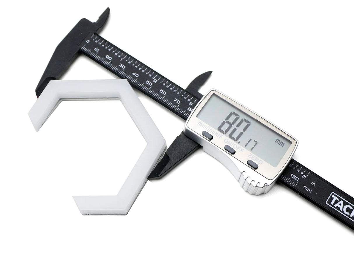 7000K Xenon White Hexagon Shape LED Angel Eyes Halo Ring Lighting Kit Compatible With Headlight Retrofit DIY