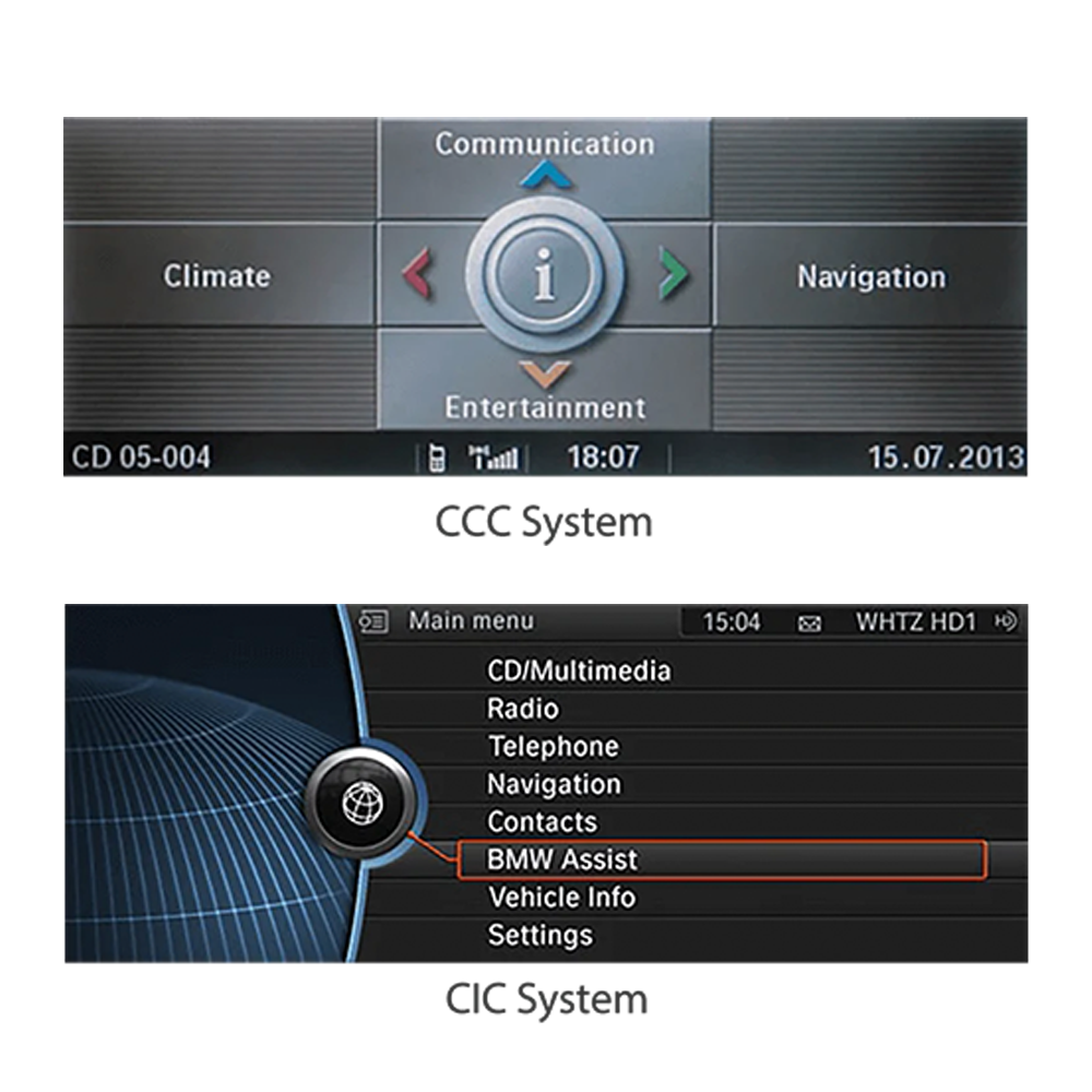 Apple CarPlay & Android Auto BMW E60/E9X Head Unit