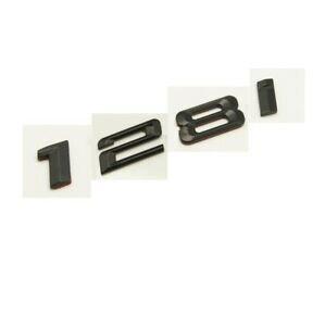 BMW Black Trunk Badge