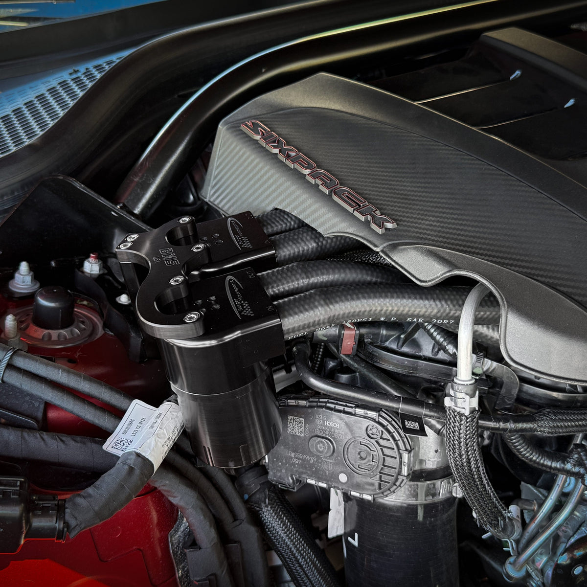 BMS 2026+ Dodge Charger Scat Pack Dual Oil Catch Can System (PCV & CCV)