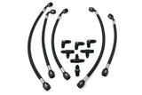 Steel Braided Hard Line Upgrade Kit for KLM Big Turbos
