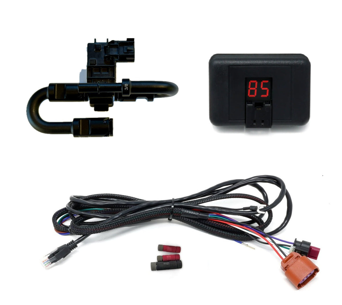 Universal LED Flex Fuel Kit with BMS CANflex ECA for JB4, CANbus, Bluetooth, & E85 Integration