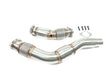 F8X S55 Catted Downpipes