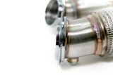 F8X S55 Catted Downpipes