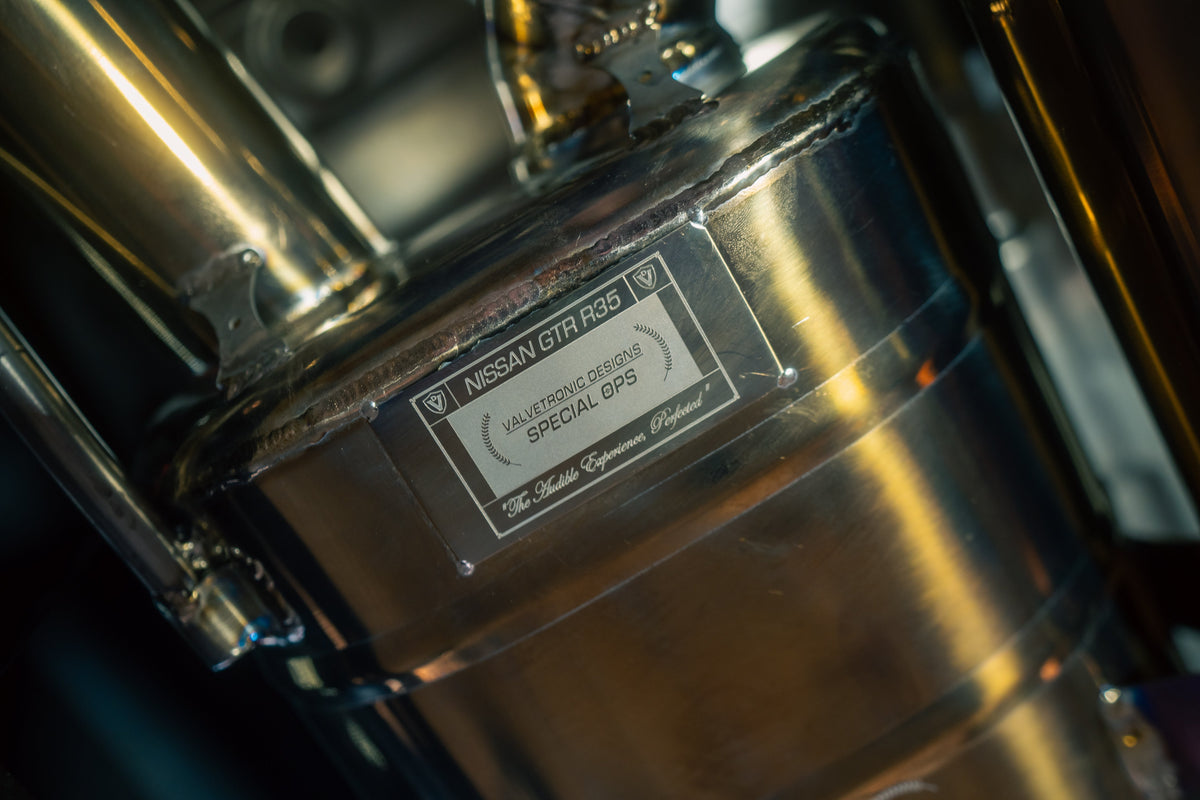 Valvetronic Designs SHUTO™ Valved Exhaust for Nissan GT-R R35