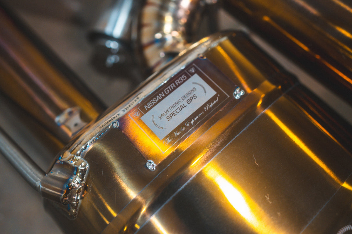 Valvetronic Designs SHUTO™ Valved Exhaust for Nissan GT-R R35