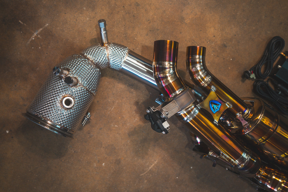 Valvetronic Valved Sport Exhaust System for Porsche 992 Carrera / Turbo