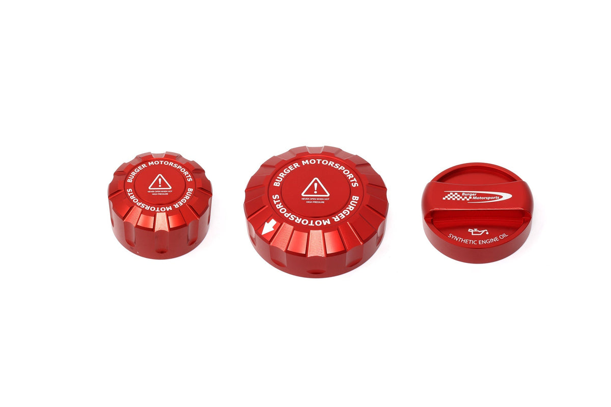 BMS S58/S68 BMW M Engine 3-Piece Cap Cover Set