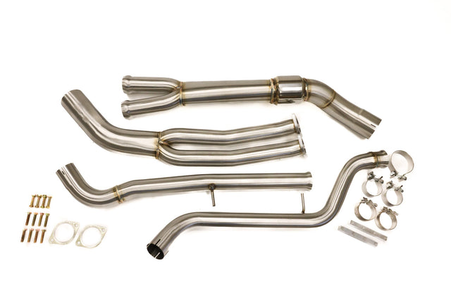 BMW 335i 3.5" RESONATED MIDPIPE