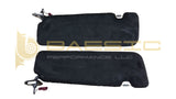 BMW E93 Sun Visor Rear Black Alcantara