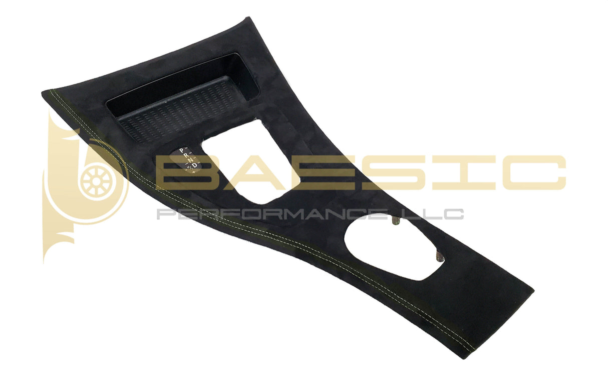 BMW E90 Alcantara Interior Trim Center Console CCC With Yellow Stitching