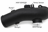 BMS Elite Aluminum Replacement Charge Pipe Upgrade for Gen1 B58 BMW