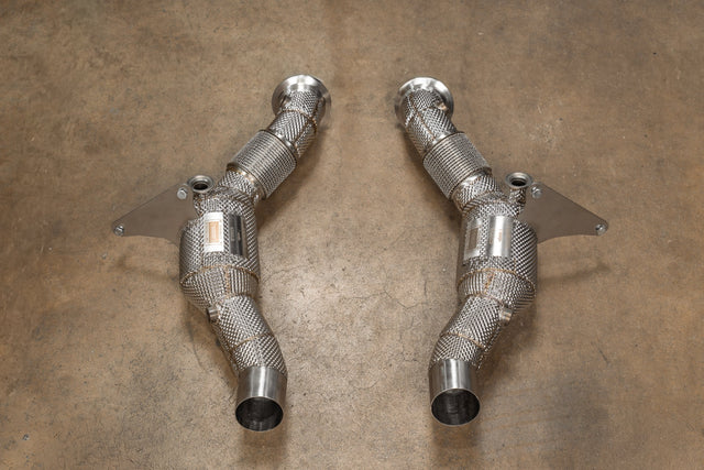 Valvetronic Designs Ferrari F8 Downpipes