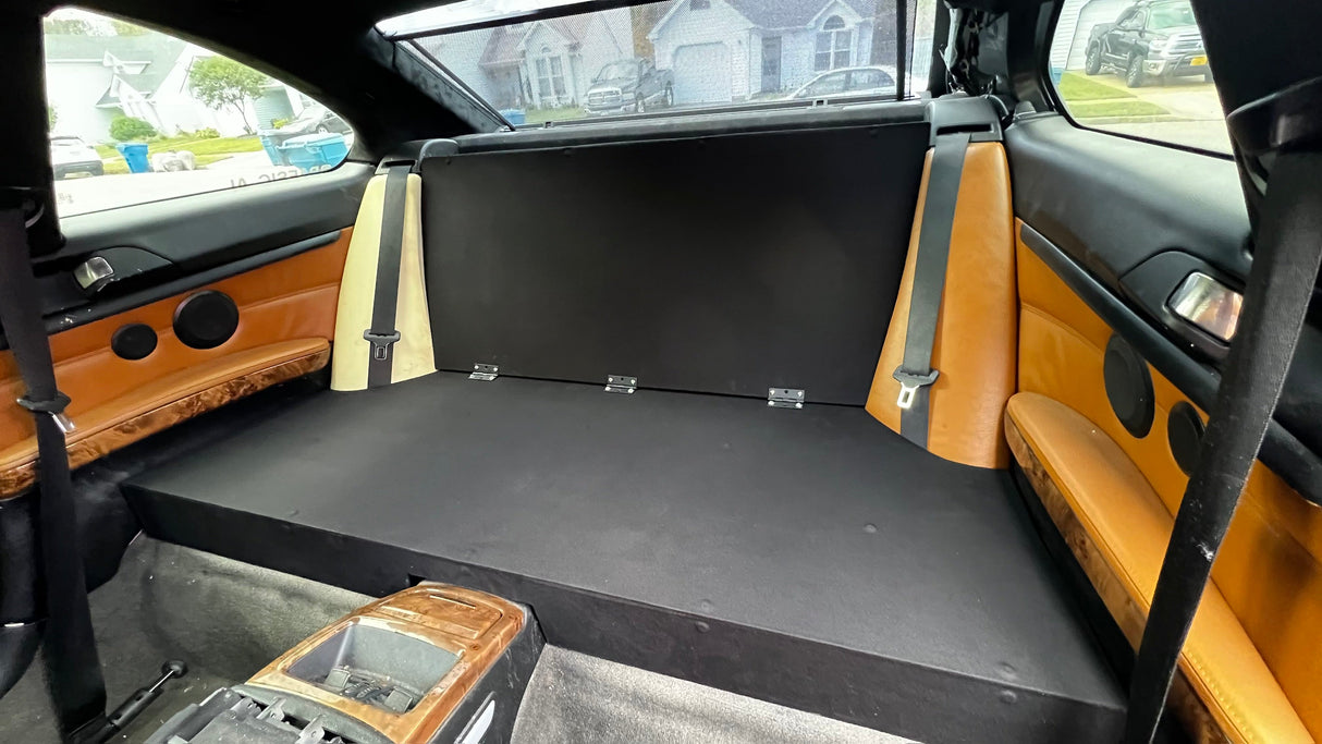 06-13 BMW E92 Rear Seat Delete