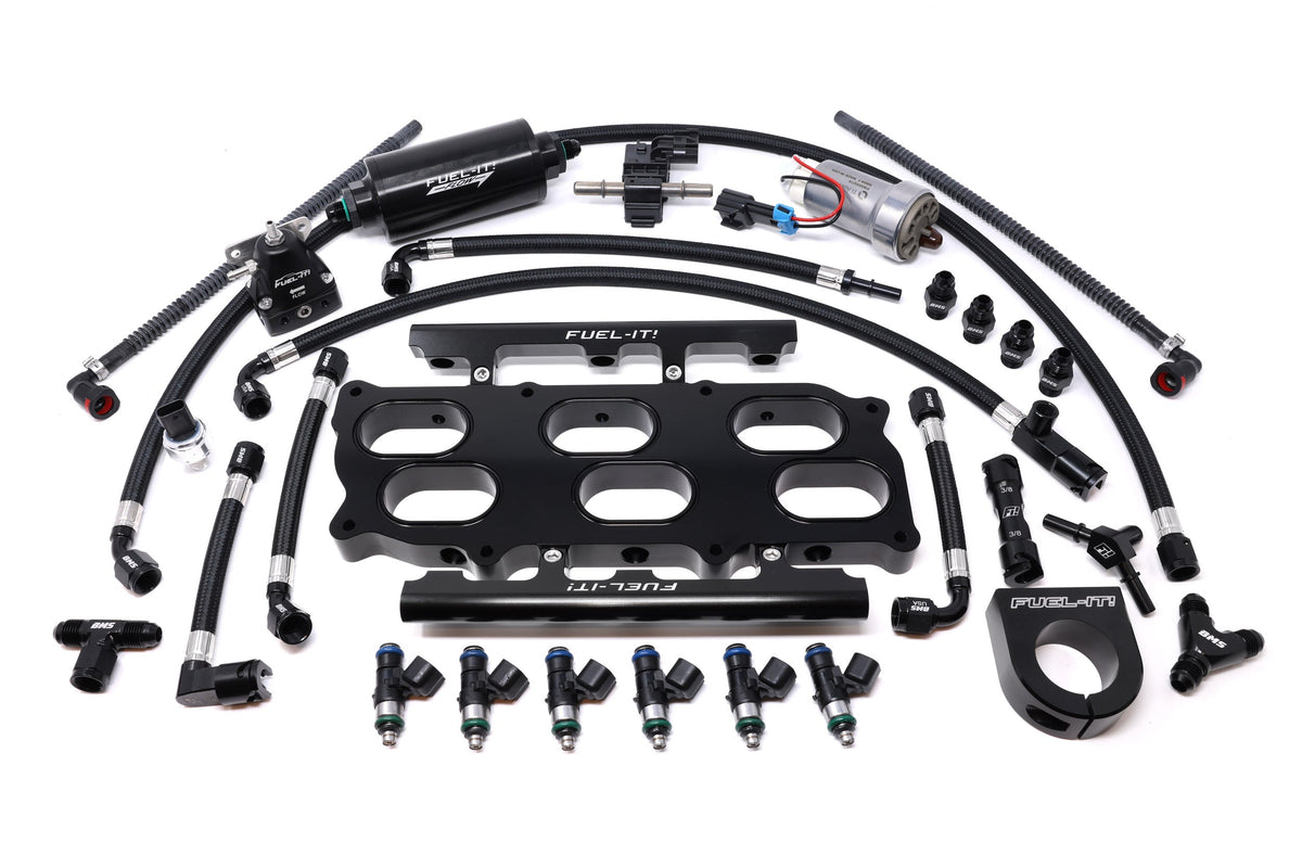 Fuel-It! KIA Stinger / Genesis G70 G90 3.3L Port Injection Kit with Ethanol Content Analyzer