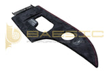 BMW E60 E6X Alcantara Center Console Red Stitch