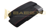 BMW E90 E92 E9X Split Armrest Alcantara Red Stitch