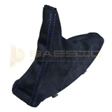 BMW E90 E92 E9X E-brake Boot Blue Stitching