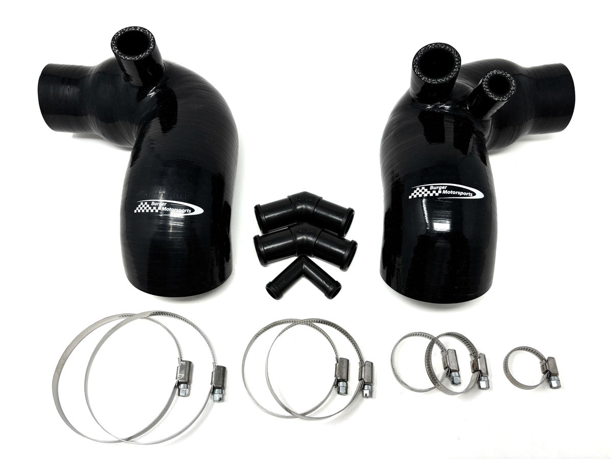BMS High Flow Silicone Turbo Inlets for Kia Stinger/Genesis G70 3.3L
