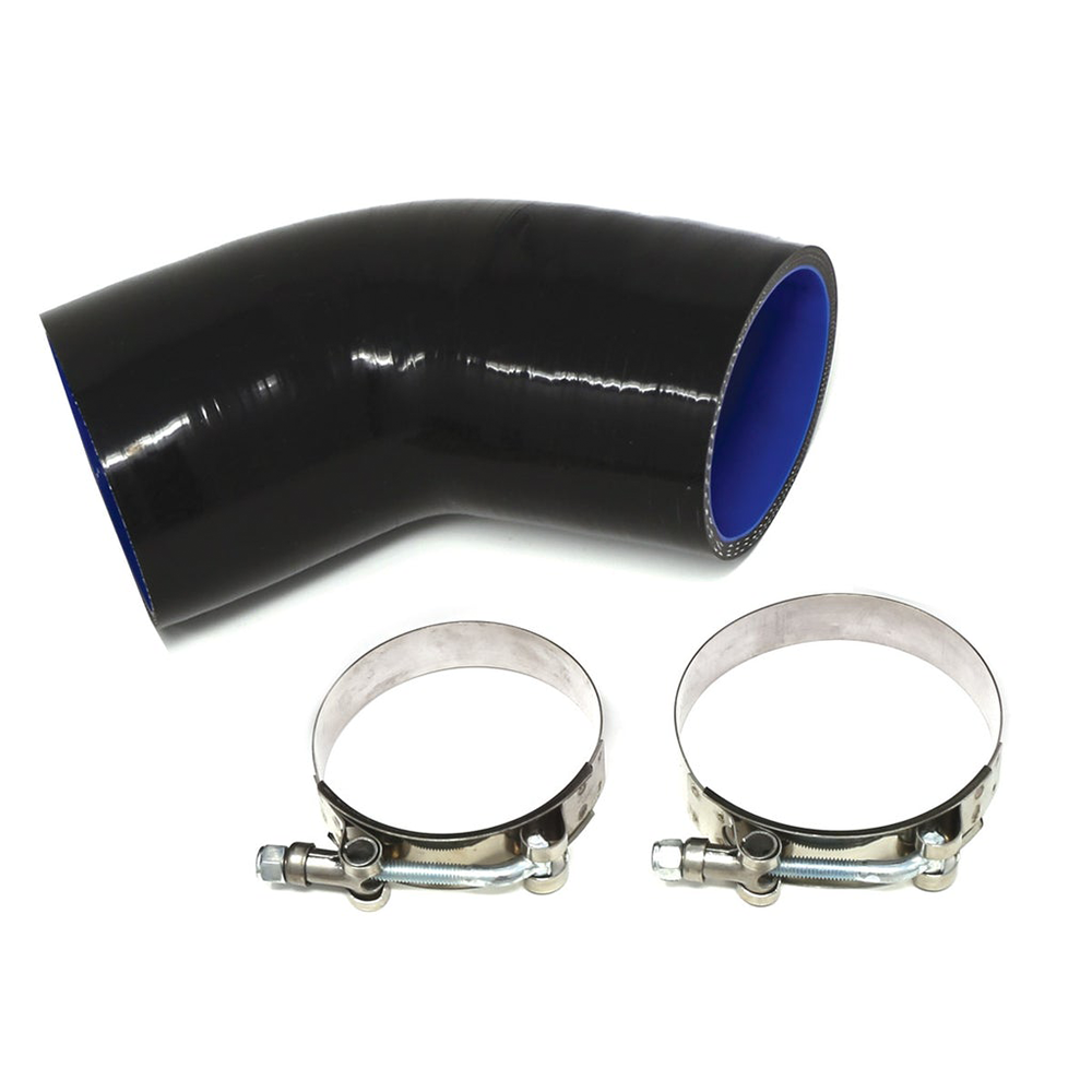 N54 / N55 Silicone Charge Pipe Elbow and 2 Clamps