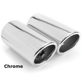 2006+ BMW E Chassis 323 325 328 330 Slip-On N51 / N52 Exhaust Tips (Pair)
