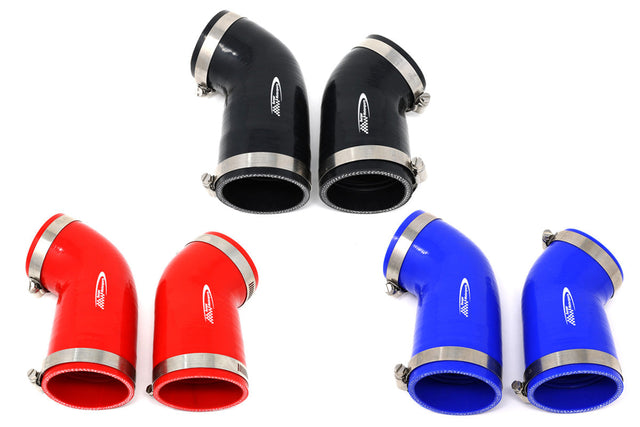 BMS Dual Silicone Intake Pipe Upgrade for 2022+ Toyota Tundra & 2023+ Toyota Sequoia 3.4L