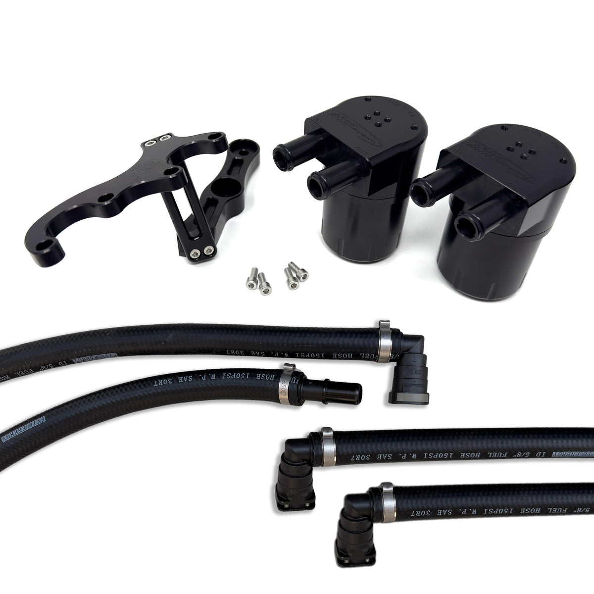 BMS 2026+ Dodge Charger Scat Pack Dual Oil Catch Can System (PCV & CCV)
