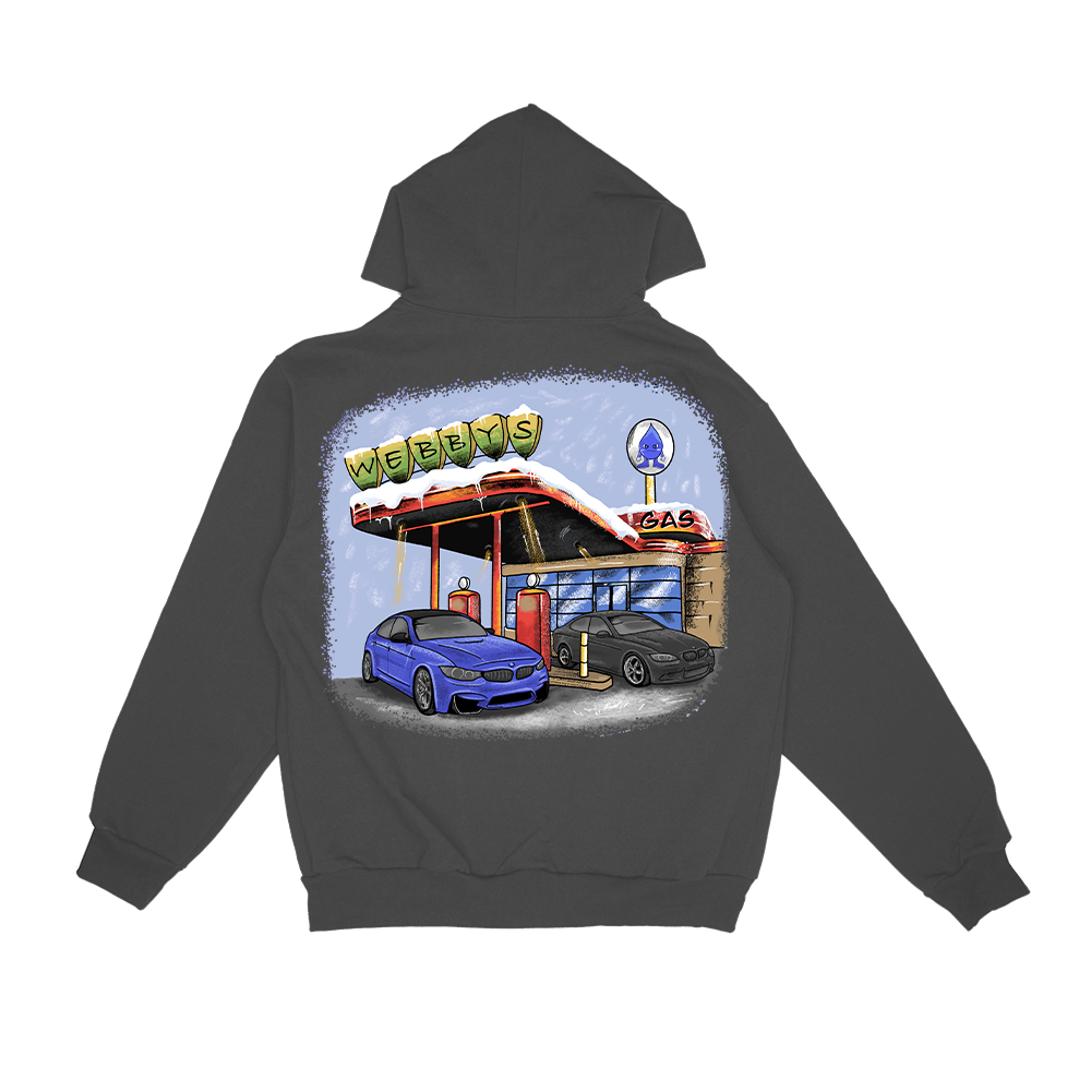 Webbys Winter Gas Station Hoodie