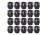 BMS Elite Titanium Lug Nuts for Tesla - 21mm HEX - M14x1.5 - Cone Seat - Set of 20