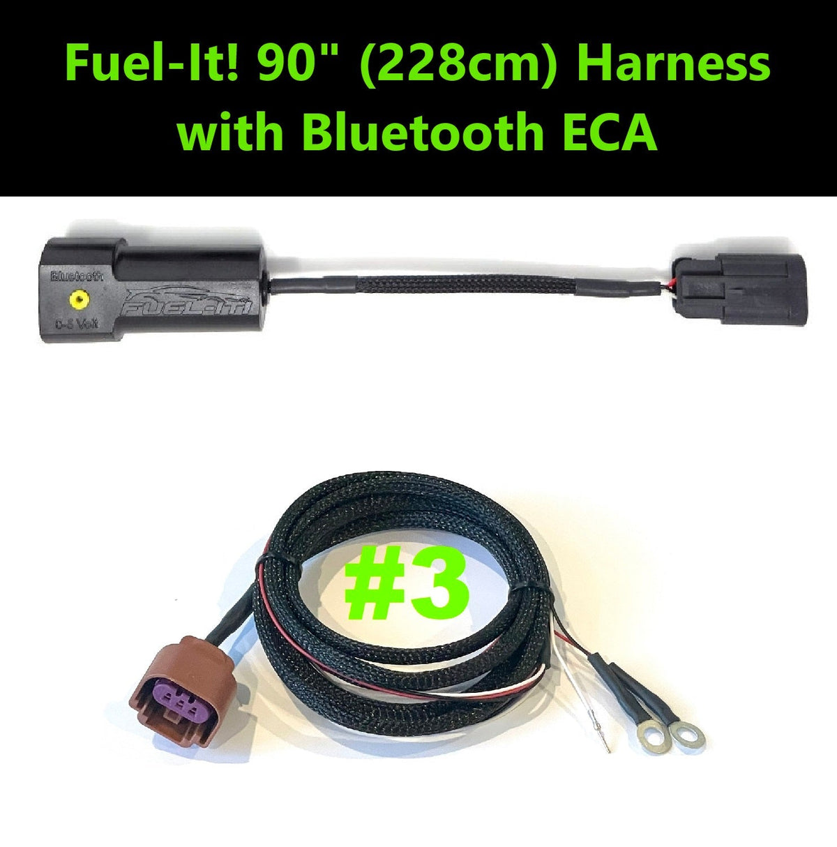 Universal Fuel-It! Bluetooth Flex Fuel Analyzers & harnesses for GM, AC Delco, & Continental Ethanol Sensors