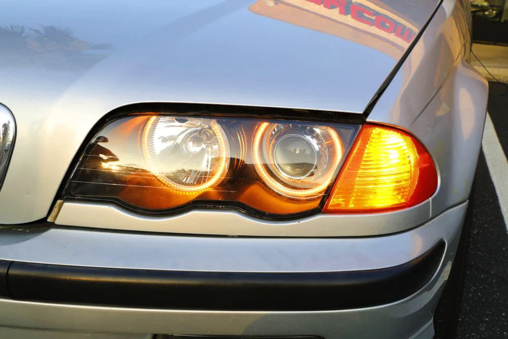 E46 LED Angel Eye Kit 3 Series BMW! Pre Facelift Xenon Equipped Cars only!  Choose Your Ring Style