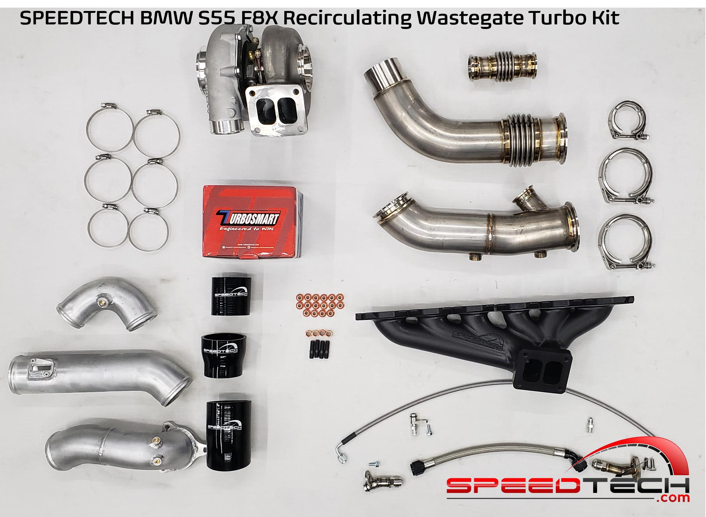 SPEEDTECH B58 F2X/F3X NO TURBO RECIRCULATING WASTEGATE KIT – Webbys