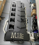 M18 N53/N54 CAST ALUMINUM VALVE COVER W/LOGO