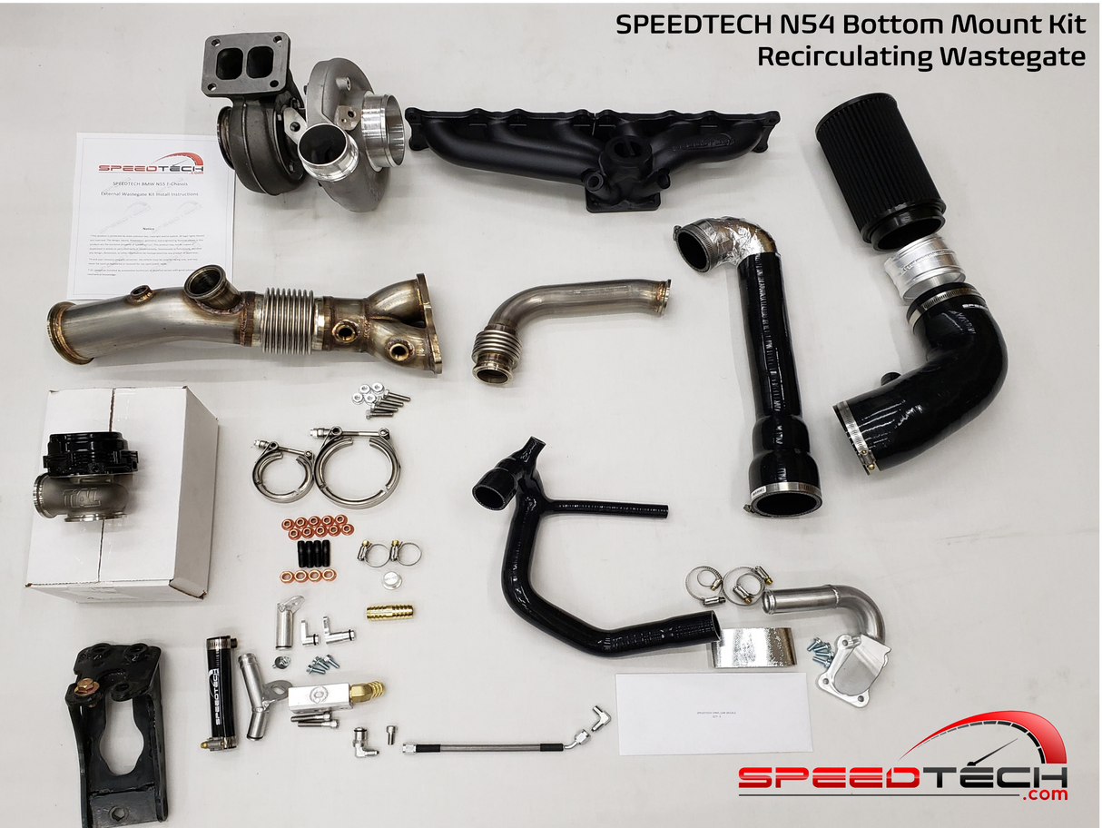 SPEEDTECH N54 PRECISION PT6776 MFS JB BOTTOM MOUNT KIT