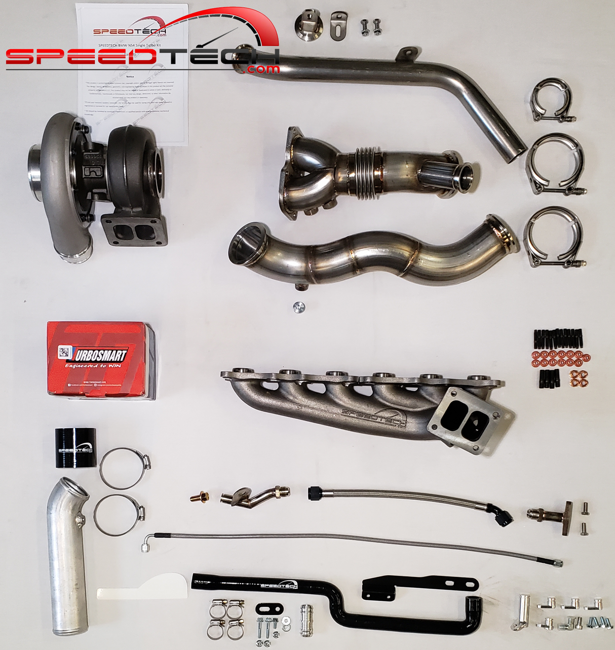 SPEEDTECH N54 BORGWARNER S362 SX-E TOP MOUNT KIT