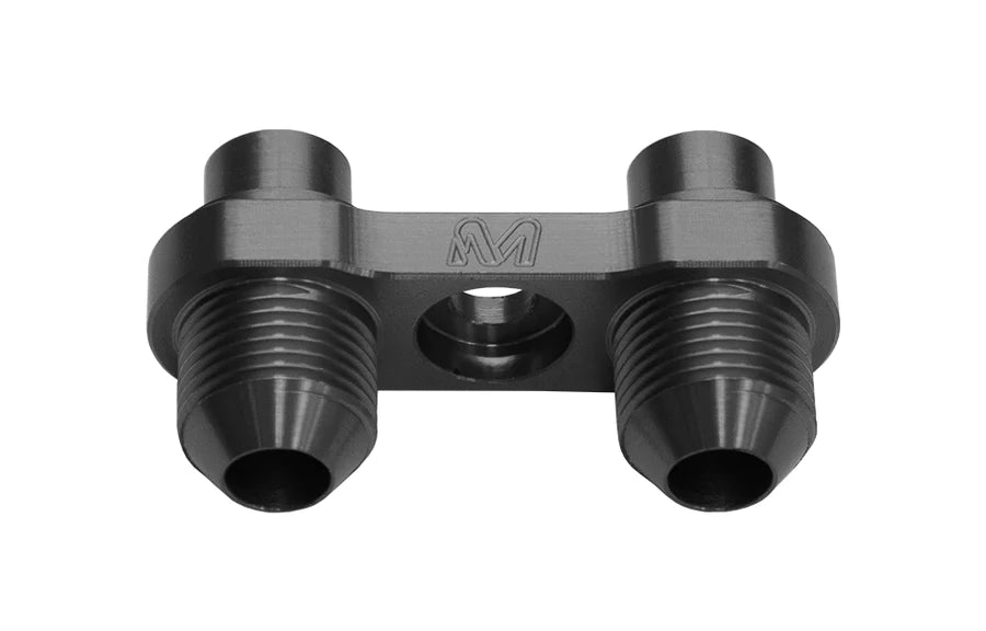 MOSSELMAN OIL LINE ADAPTER AN8 GREY