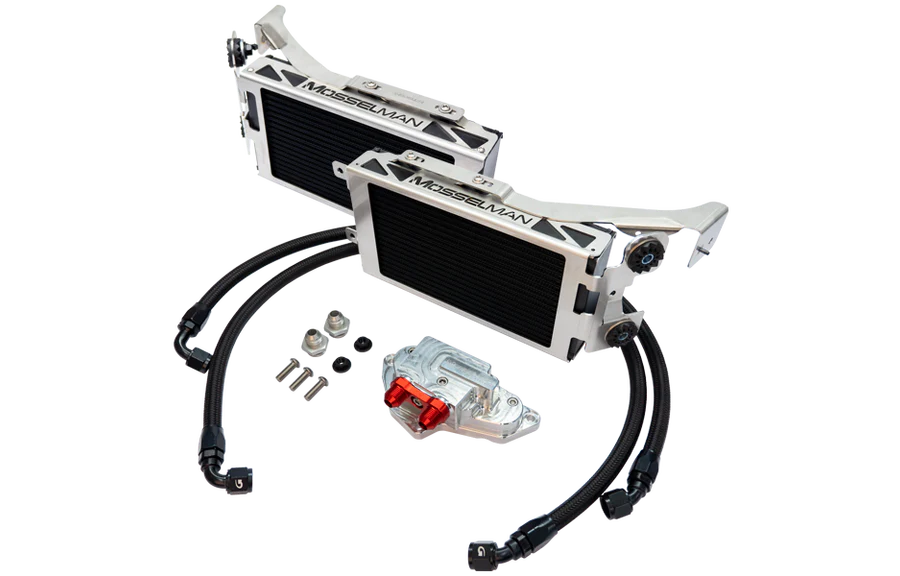 Mosselman TWIN OIL COOLER KIT, BMW 3-SERIES E9X 335i N54/N55