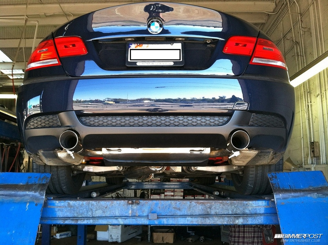 VRSF 3.5" Stainless Steel Street & Race Catback Exhaust 07-13 BMW 335i/335is N54 & N55